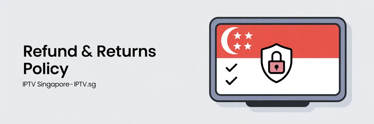 Refund & Returns Policy – IPTV Singapore | IPTV.sg