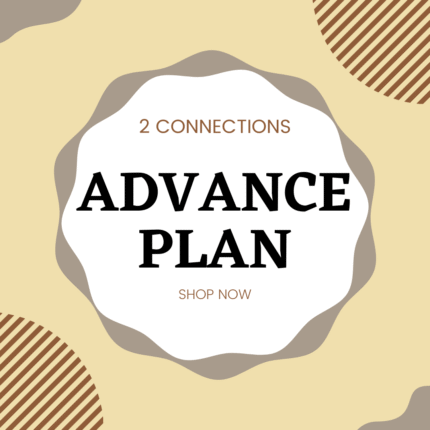 IPTV 1 Month Plan with 1 Free Month - 2 Connections