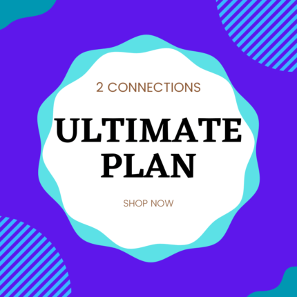IPTV 12 Months Plan with 2 Free Months – 2 Connections