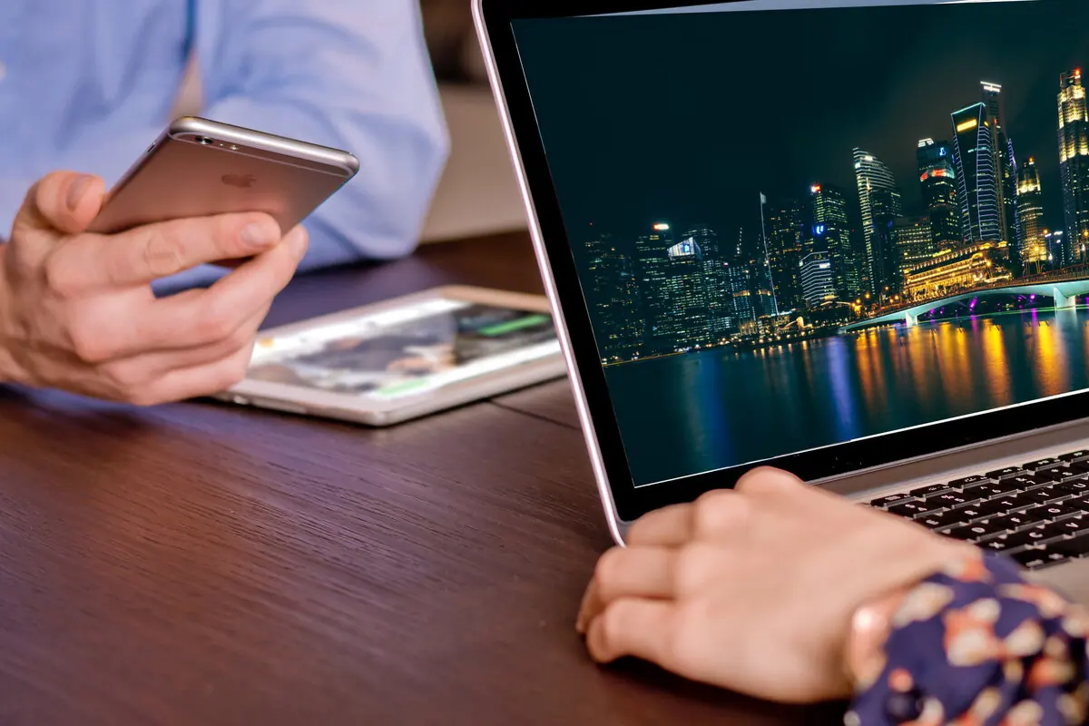IPTV Singapore on a phone, tablet and laptop at the same time